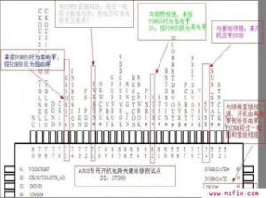ASUS ASB100 critical test point diagram