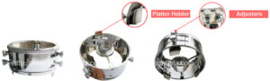 HPE for platter swap from HDD with spacers between platters) is available!