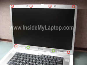 How to remove LCD screen and inverter from Dell Inspiron 9400