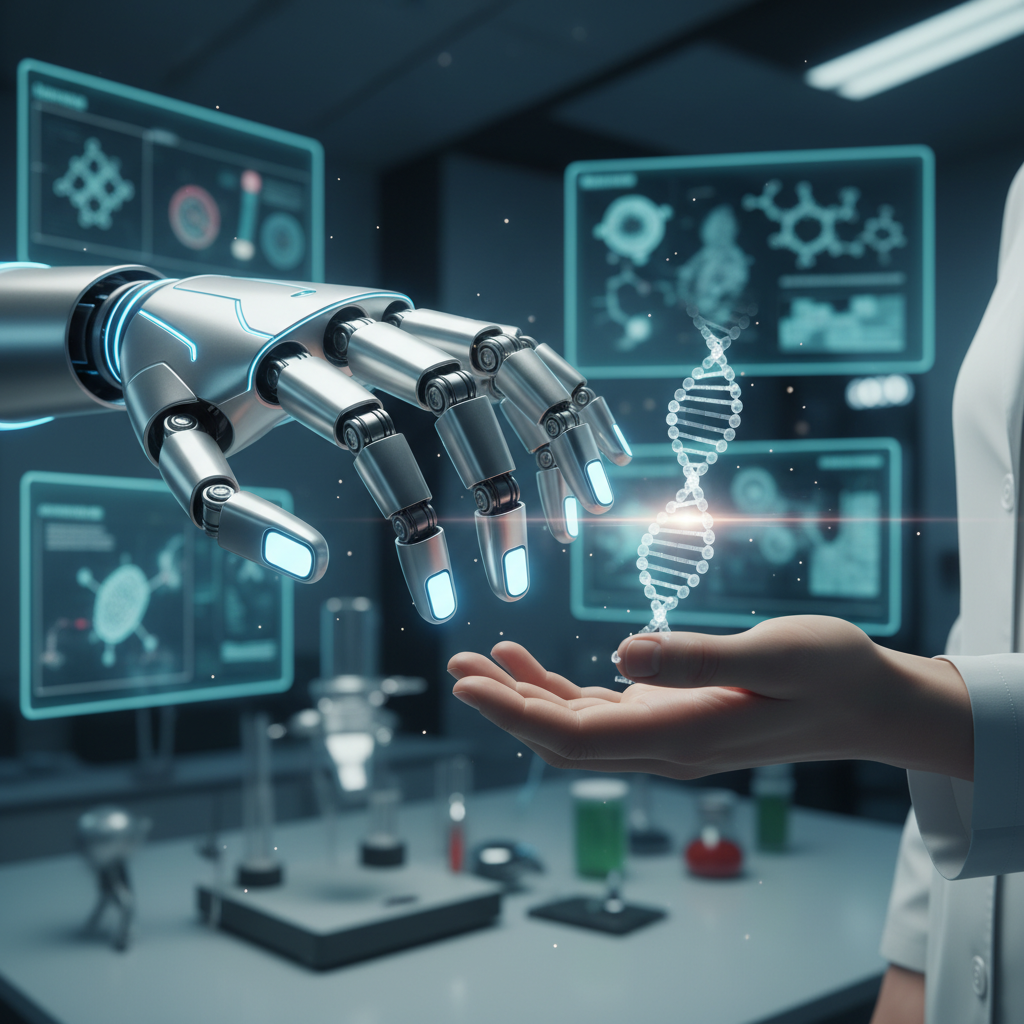 robot-hand-human-interaction